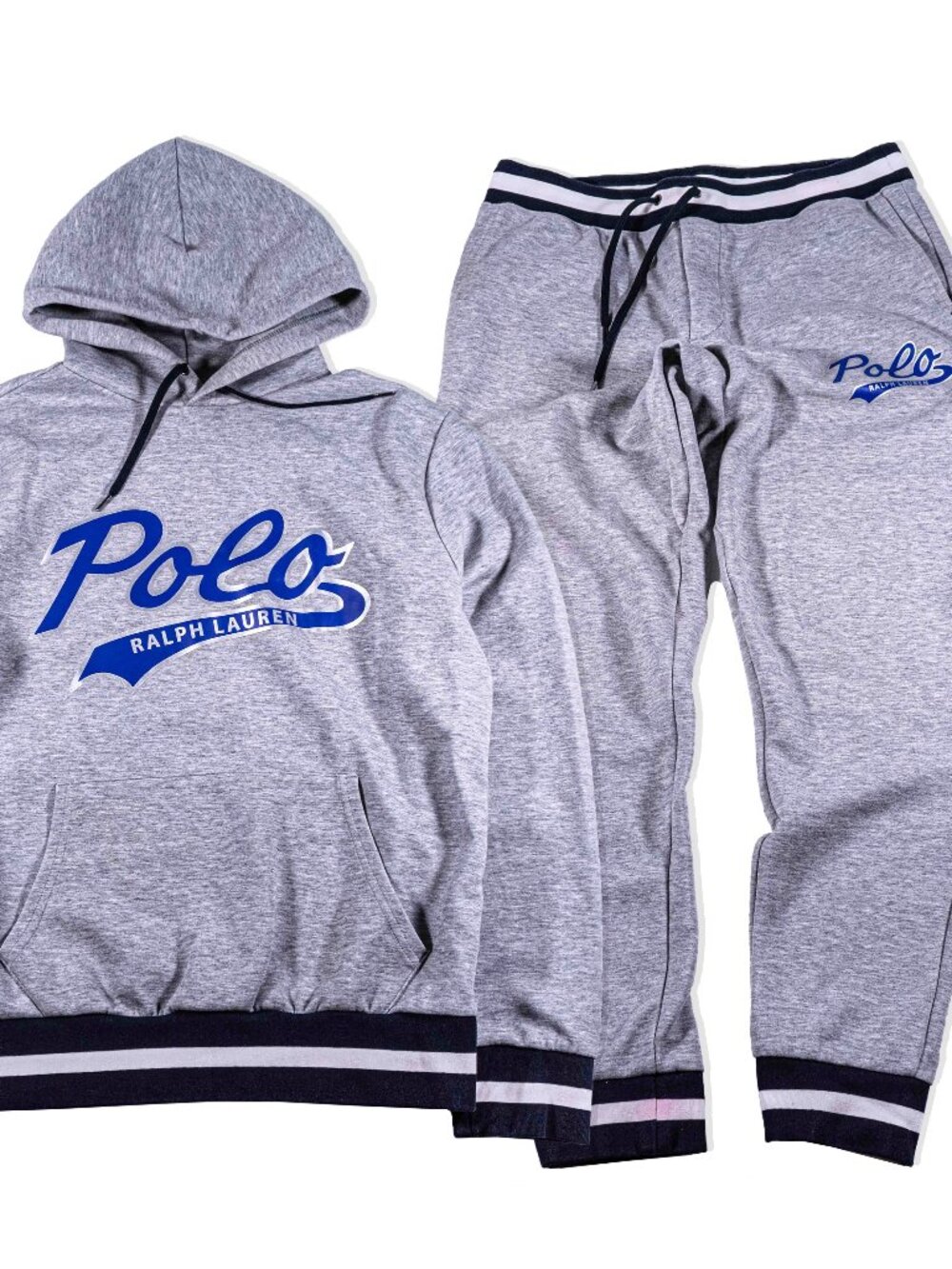 Polo Ralph Lauren Script Performance Sweatsuit Tracksuit Set Mens Medium Hoodie